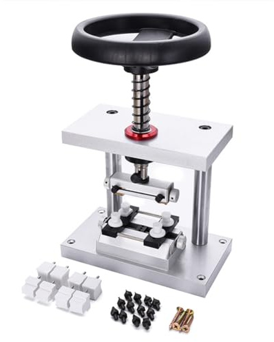 Jjoias Dispositivo Di Rimozione Del Coperchio Posteriore Dell'orologio Da Tavolo, Strumento Di Rimozione Del Retro Dell'orologio Con Apertura Massima Di 6 Cm Con Base, Kit Di Strumenti Per