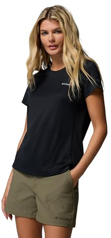 Columbia Zero Rules Light Short Sleeve Crew, Camiseta Técnica De Manga Corta para Mujer