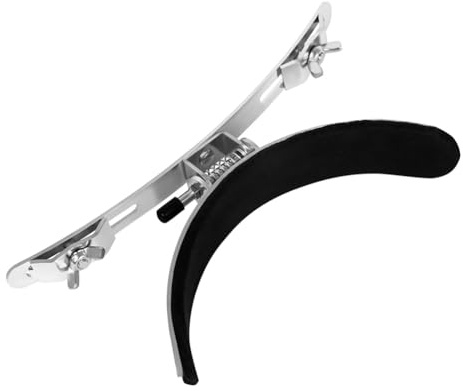 Wisboey Trommelbeinhalter, Metall, Reisende Trommelbeinstütze, Verdickter Schwamm, Dekompressionstrommelständer für Marchings Snare Drum