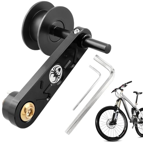 Tensor De Cadena De Bicicletas,Tensor De Cadena Bicicletas | Ajustador de Tensor de Cadena de Bicicleta de Alta Resistencia, Guía de Cadena de Bicicleta | Ajustador de Voltaje de Cadena de Convertidor