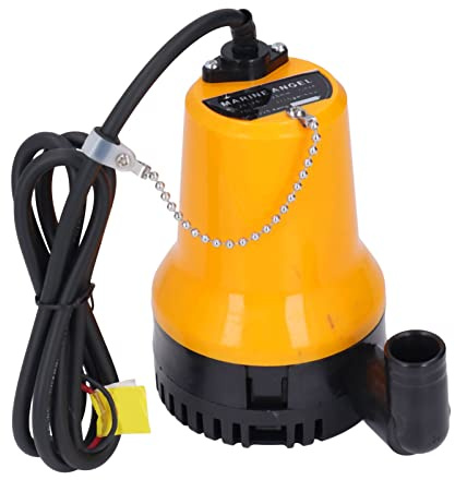 Pompe Submersible 12V Mini 70L / min 45W 4m Levée, Pompe Submersible Mini Fontaine à Eau CC - Moteur Cuivre Puissant, Filtre Amovible, Usage Polyvalent pour Aquarium et Bateau