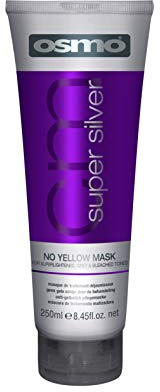 Osmo Super Silver Hair Mask, Blonde Toner 250 ml | Purple Conditioner Intensely Hydrates for Ashy Results, Violet Pigment Neutralises Unwanted Brassiness