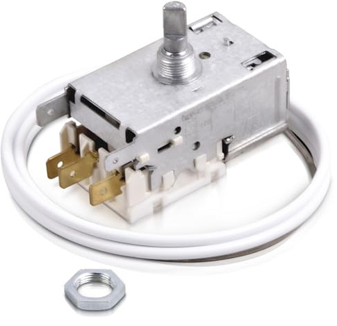 VIOKS Termostato di Ricambio per Frigorifero AEG Zanussi con Congelatore, Parti di Ricambio per Frigorifero AEG Zanussi 226214101/9 K57-L5807 Juno Privileg Blomberg Alno