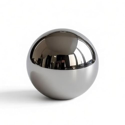 KUNWU SUS304 Stainless Steel Dog Food Slow Feeders Ball - 3 Stops Gulping, Bloat, Indigestion, and Rapid Eating, Fun, Healthy, Prevents Obesity Improves Digestion (Large)