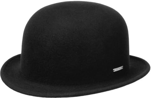 Stetson Classic Uni Bowler Wollfilzhut Einfarbig Wasserabweisend Packable Unisex Frühjahr bis Winter