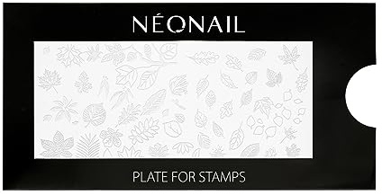 NEONAIL Stamping Plate 21 - Stamping Platte - Schablonen Platte - Nail Art - Nageldesign - Nagel Stempel Schablone - French Nails Schablone - Nagelkunst Stempel