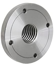 3 Flanschplatte, Drehfutter M33 x 3,5 Gewinde, Drechselwerkzeug-Zubehör. (Color : M33 X 3.5)