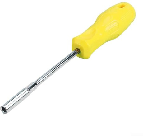 Destornillador hexagonal, llave de tubo, destornillador de tuerca hexagonal, herramienta de mano, destornillador hexagonal con cabeza magnética de 5,5 mm a 10 mm