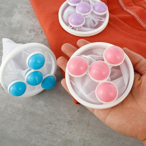 11Pcs Floating Hair Filtering Mesh Removal Reusable Washing Hair Catcher Pet Hair Remover for Laundry Washing Machine Lint Catcher Practical Pet Hair Remover Laundry Hair Catcher for Washing Machine