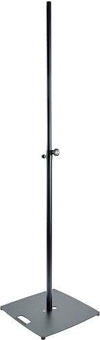 K&M 24651 Ständer für Beleuchtung/Lautsprecher, Schwarz