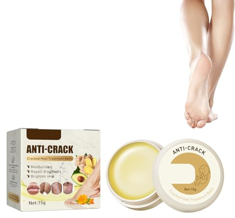 Balsamo per I Crema Anti-Cracking per Piedi E Mani, Idrata E Nutre La Cura Dei Piedi. Ammorbidisce La Pelle E Salva Talloni Screpolati, Ginocchia, Gomiti