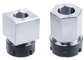 Pastlla ER-32 Vierkant- und Sechskant-Spannzangen-Block-Set, passend für Fräsmaschine, Werkhalterhalter für CNC-Drehmaschine, Gravierschneidemaschine (A-Set)