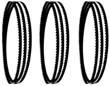 3 stücke Bandsägeblatt 1712mm Band Sägeblätter 1712 0,35mm 6 10 14TPI for Holz Kunststoff Gebogene(10 TPI)