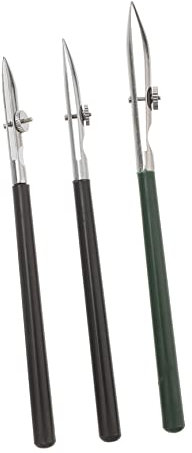 MOKKHNB 3Stücke Teiliges Einstellbares Linealwerkzeug für Gerade Präzisions Zeichenstift für Maskierungsflüssigkeit S für Tusche Gouache und Kalligrafie