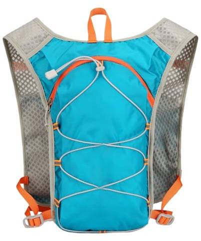 Gilet da corsa da donna – Zaino per acqua da corsa | Carrier impermeabile petto Pack Gear per donne uomini ciclismo jogging campeggio viaggi caccia