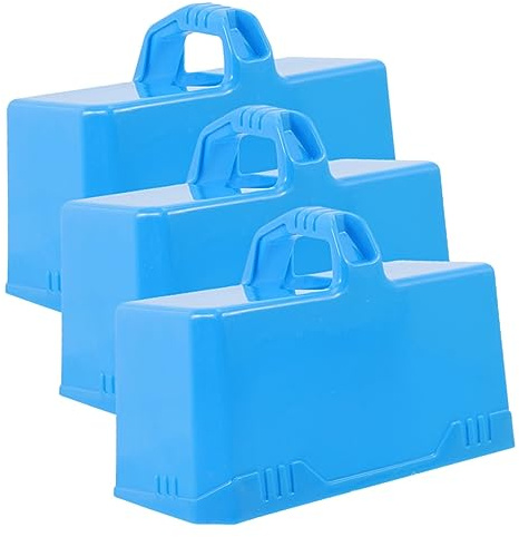 Abaodam 3 Stück Teiliges Tragbares Schneeblock Formset für Leichtes Winterspielzeug aus Sicherem Material Einfach zu Bedienen für Schnee und Sandspiele im Freien Zufällige Zufällige Farbe