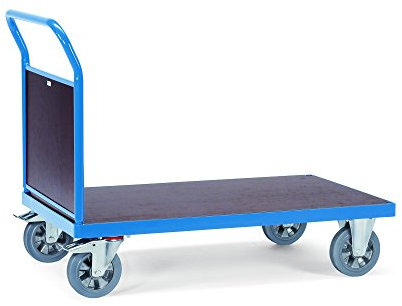 Fetra Transportgeräte mttfg2512 F 1201 Wagen Transport, 1 Griff, 1200 kg Belastung Rollen, 200 mm Durchmesser, 1000 mm x 700 mm Plattform, 1160 mm Länge x 700 mm Breite x 1005 mm Höhe