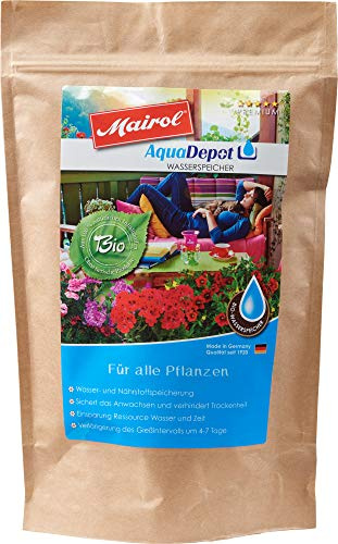 Mairol 8450 AquaDepot Wasserspeicher Granulat 500g, Einfarbig