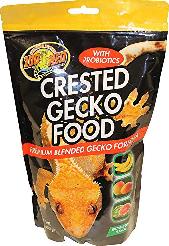 Zoo Med Crested Gecko Food - Watermelon Flavor 1 lb (453 g) - Pack of 4