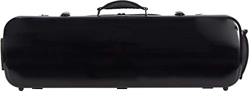 Geigenkoffer Glasfaser Oblong 4/4 black - olive M-Case
