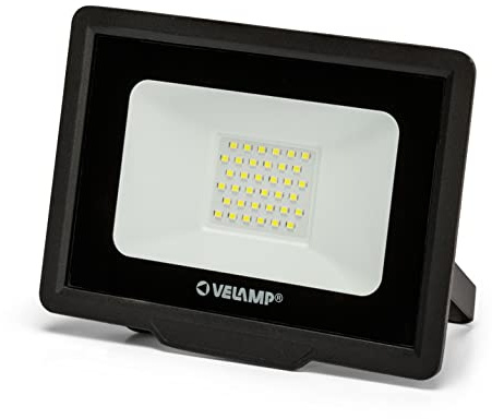 VELAMP SMD - Faretto LED da Esterno e Interno 30W con Luce Bianco Naturale 4000K Impermeabile IP65 - Faro LED Esterno Regolabile 360° Offre Risparmio Energetico - Faretti da Giardino, Terrazze, Garage