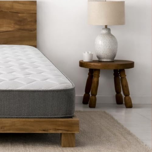 Starlight Beds Grey Chevron Single Hybrid Mattress