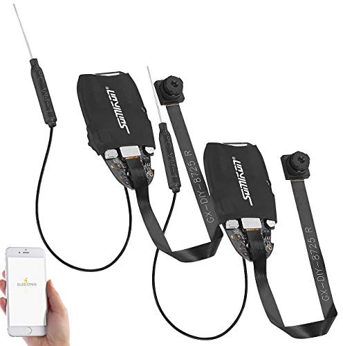 Somikon 2er-Set WLAN-Full-HD-Micro-Einbau-Kameras mit App
