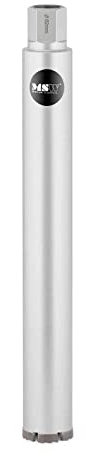MSW Scie Trépan Diamant Diamantée Cloche Béton Foret Pour Carotteuse MSW-DCD-450/62-PRO (450 mm x 62 mm, Queue G1, Raccord 1 ??'', Acier avec revêtement diamanté)