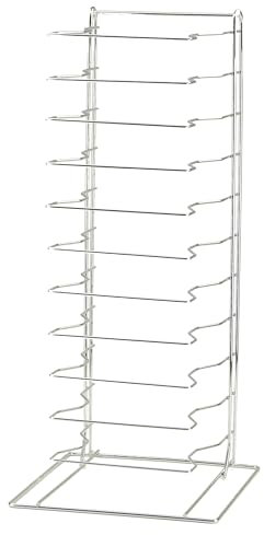 GVK ECO Pizzablechhalter für 11 Pizzableche Pizzablechständer Pizzablechauflage Rack
