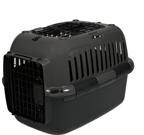 Ebi, Adventurer 60 XL – 57 x 38 x 38 cm – max. 12 kg Dunkelgrau, Transport, Dunkelgrau, Katze