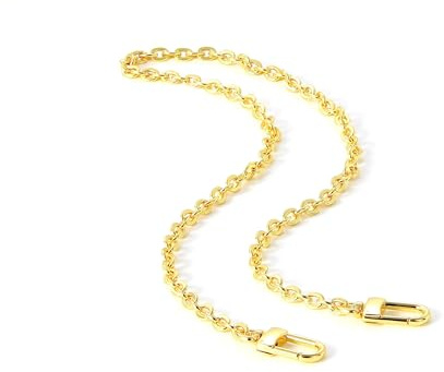 jiesinlov Geldbörse Kette Riemen Handtasche Gold Ketten Schulter Tasche Riemen Ersatz, mit Metallschnallen(B60CM)