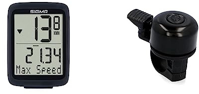 SIGMA SPORT BC 10.0 WL | kabelloser Fahrradcomputer mit zahlreichen Funktionen | Bike Computer für höchste Ansprüche | leicht bedienbar mit großen Tasten und einer übersichtlichen Darstellung