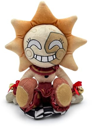 Youtooz FNAF Sun Plush Shoulder Rider 15 cm tum, samlarobjekt mjuk magnetisk sol axel ryttare plysch från Five Night's at Freddys av Youtooz FNAF plyschsamling