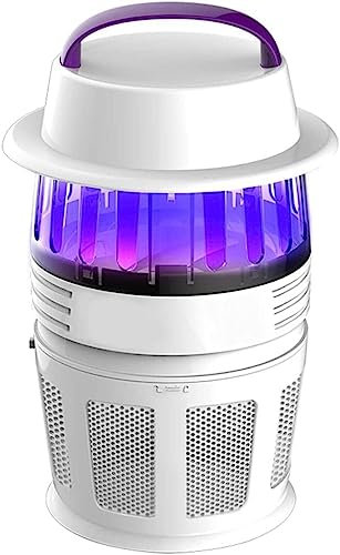 TEmkin Lampe Anti-Moustique Portable Nouvelle Source De Lumière Barre De Lumière UVA Prise Électrique Ménage Artefact Répulsif Silencieux (Color : White, Size : 170x275mm)