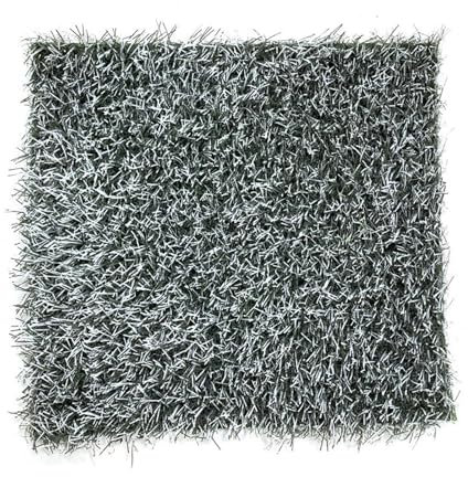 Gazon Artificiel, Facile à Nettoyer, Gazon Synthétique Réaliste de Hauteur de Pile de 2,5 Cm pour Jardin Extérieur Intérieur, Cour, Patio, Balcon, Gris (Size : 2x2.5m)