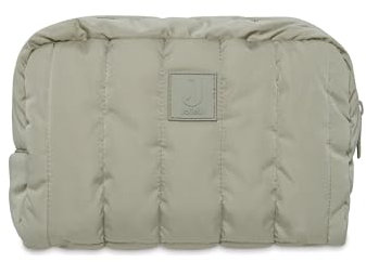 Jollein Puffed Windeltasche - Olive Green - Windeletui - Kosmetiktasche - Organizer - Olivgrün
