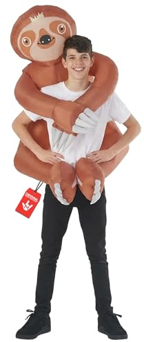 Morph Sloth Hugger Mugger Uppblåsbar Barn, Uppblåsbar Sengångare Kostym, Fin Barn Sengångare Halloween Kostym, Sengångare Uppblåsbar En Storlek