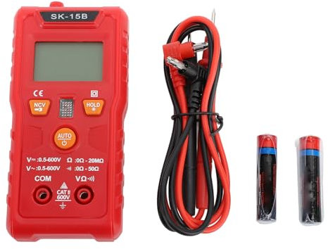 Multimetro Digitale Intelligente, Mini Multimetro Tascabile Multimetro Digitale per Auto Multiutensile per Auto Automobilistico