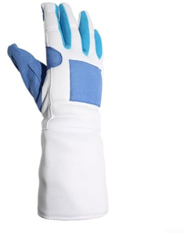 YUANGANG Fechthandschuhe rutschfeste Handschuhe für Floretttraining, spezielle Fechtausrüstung, rutschfeste Handschuhe für Trainingswettkämpfe, Erwachsene und Kinder (Training rechts M)