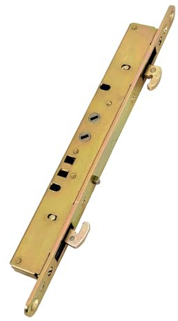 Hoconnie Multi-Point Mortise Lock, 11” Lock Replacement for Sliding Door, Mortise Lock for Patio Glass Door