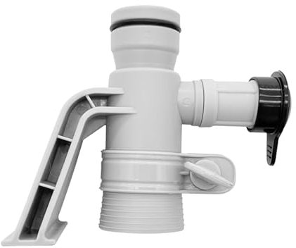 GZWY Soporte de tubo y válvula de chorro de aire para piscina sobre el suelo, 637R 12363 accesorios de piscina para Intex C1000 Krystal Clear piezas de repuesto válvula de chorro de aire de entrada de