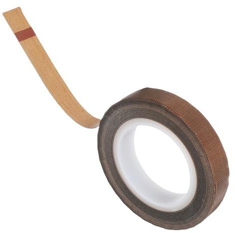 MUCKLILY Ptfe Klebeband Anti-statik Dichtungsband Hitzebeständig Isolierband Für Verpackungs Versiegelungsmaschinen Elektrische Isolation Rolle