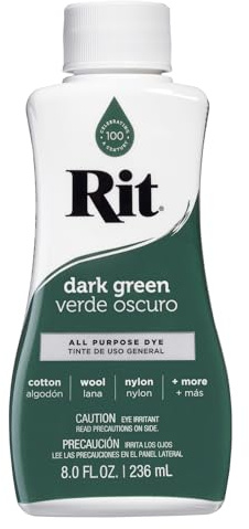 Nakoma Rit Liquid Dye, Dark Green, 8 oz, 8-35