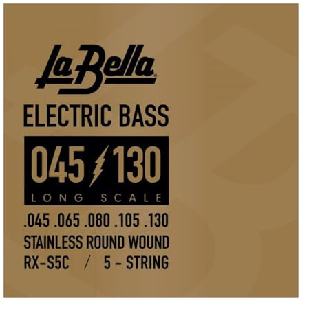 La Bella Saiten für 5-String E-Bass - Stainless Steel - 045-130
