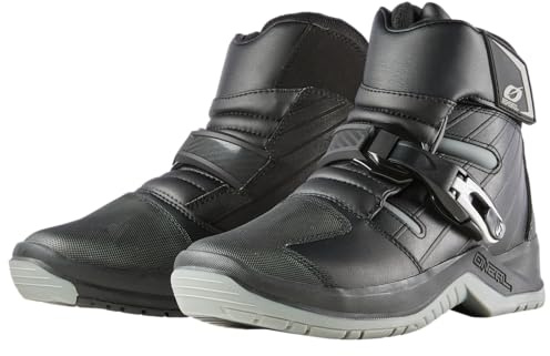 O'NEAL Stivale Corto RMX, Moto Unisex-Adulto, Nero, 41 EU
