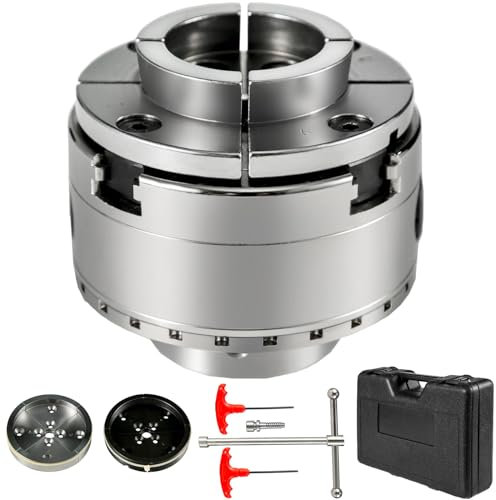 Mophorn Backenfutter Drechselfutter 4 Zoll Backen Spannfutter selbstzentrierend Drehfutter Drechselspannfutter 100mm für Drechselbank