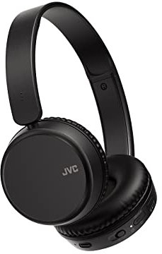 JVC HA-S36WB Bluetooth 5.2 Headphones Lightweight Over Ear (Black)