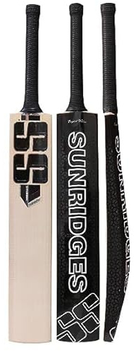 SS EW0916 Cricket Bat Unisex-Adult, White/Black, Size 4