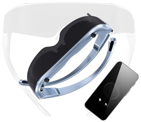 CXCZFG Augmented-Reality-Brille, 3D-AR-Brille, Der 120-Zoll-Virtual-Meg-Screen, Micro OLED 90Hz Plug & Play USB-C