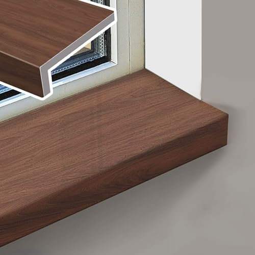 Protector de Alfeizar Ventana Impermeable, Resistente Cubierta de AlféIzar Vierteaguas Ventana, Reemplazo de AlféIzar for Dormitorios, Hoteles, Oficinas